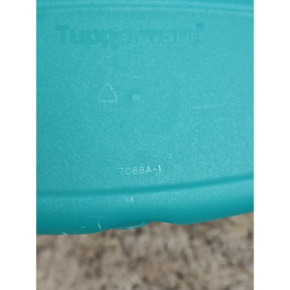 Tupperware Mini-Twin Sub Sandwich Keeper Hoagie Keeper Hot Dog Keeper #7088A